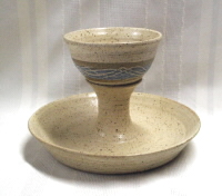 Intinction Server Two in Otoe glaze by Ocepek Pottery photo of Intinction Server Two in Otoe glaze by Ocepek Pottery