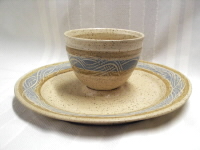 Intinction Server One in Otoe glaze by Ocepek Pottery photo of Intinction Server One in Otoe glaze by Ocepek Pottery