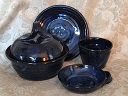 communion pottery set made by Debra Ocepek of Ocepek Pottery photo of communion pottery set made by Debra Ocepek of Ocepek Pottery