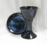 This is our wheel-thrown 1st communion set in Neuhaus glaze. Click here for more info and ordering photo of our wheel-thrown 1st communion set in Neuhaus glaze