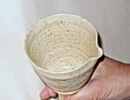 photo of pouring lip of tipping chalice
