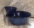photo of chip and dip bowl made by Debra Ocepek of Ocepek Pottery