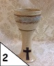 pottery communion communion chalice made by Debra Ocepek of Ocepek Pottery