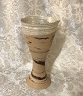 photo of Memorial communion pottery pouring chalice made by Debra Ocepek of Ocepek Pottery