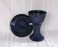 photo Sacrament wheel-thrown travel and home communion set