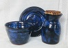 photo of one of our wheel-thrown travel communion sets.  Click here for more info and ordering