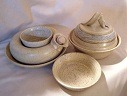 communion pottery made by Debra Ocepek of Ocepek Pottery